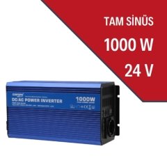 1000W 24V TAM SİNÜS İNVERTER