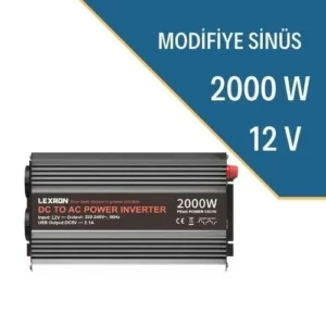 LEXRON 2000W 12V Modifiye Sinüs İnverter